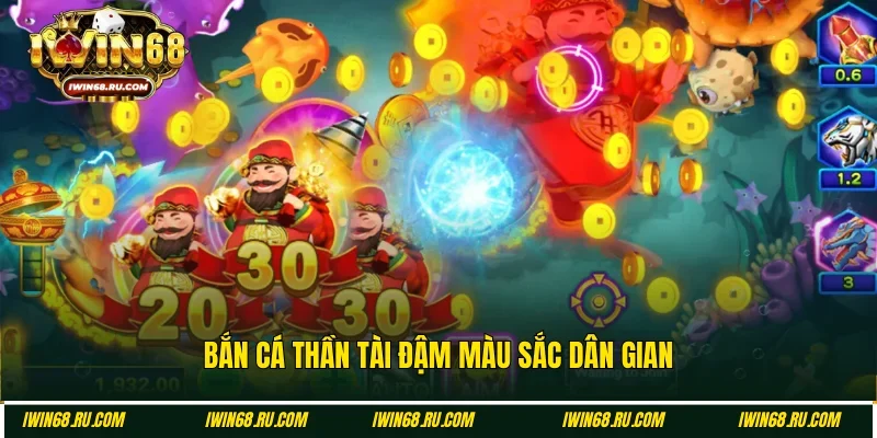 Thử sức Bắn cá Thần tài siêu thú vị