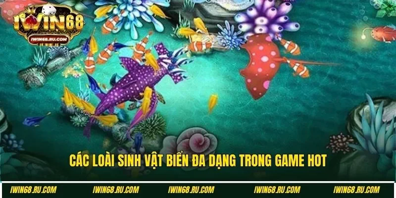 Game săn mồi có đủ loài cá to nhỏ