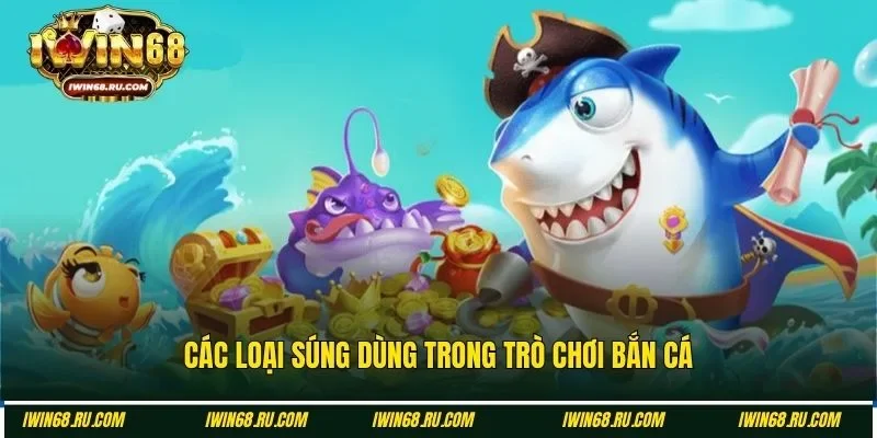 Các loại súng được dùng để săn mồi trong tựa game