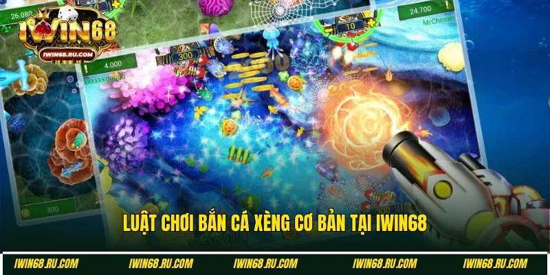 Bắn cá xèng Iwin68 sở hữu luật chơi khá dễ làm quen