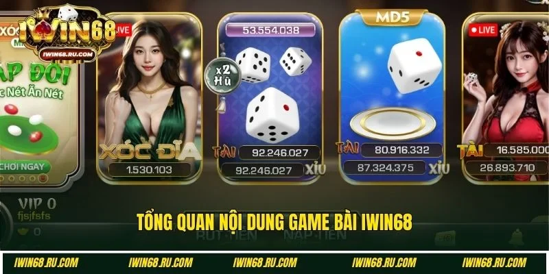 Thông tin game bài Iwin68 thú vị nên tham gia